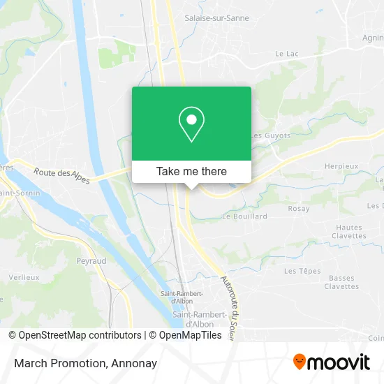 March Promotion map