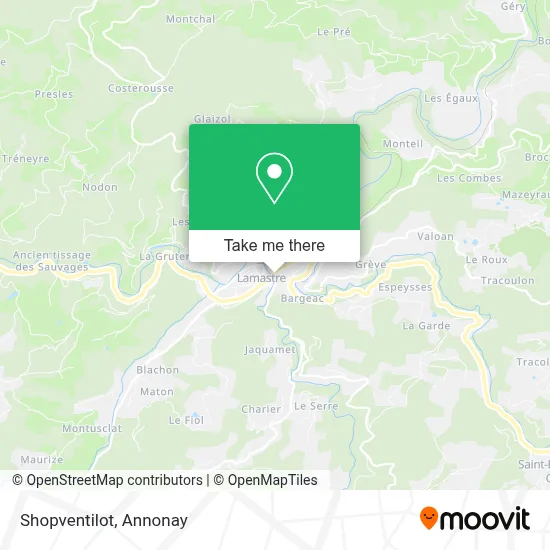 Shopventilot map