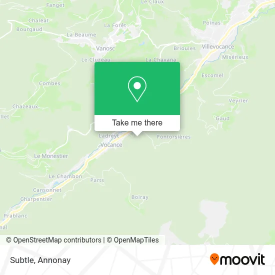 Subtle map