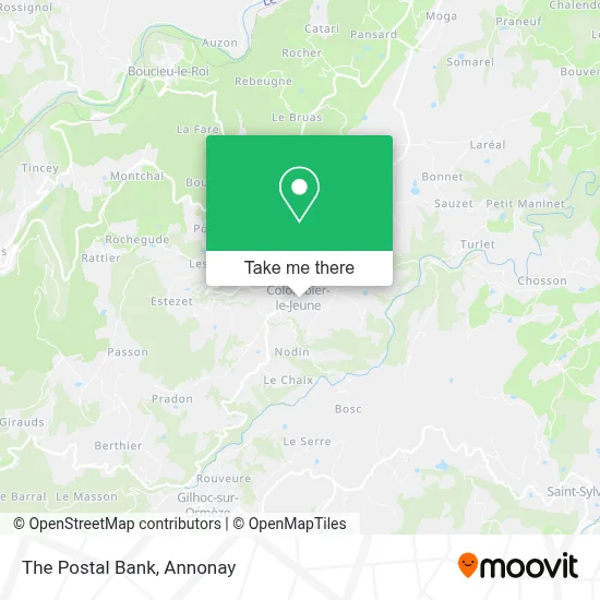 La Banque Postale map