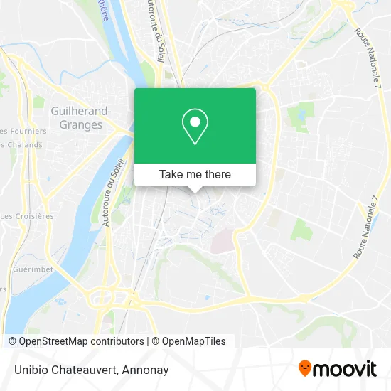 Unibio Chateauvert map