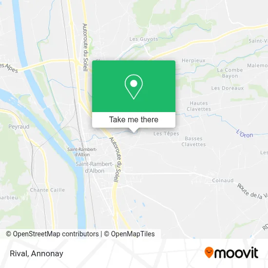 Rival map
