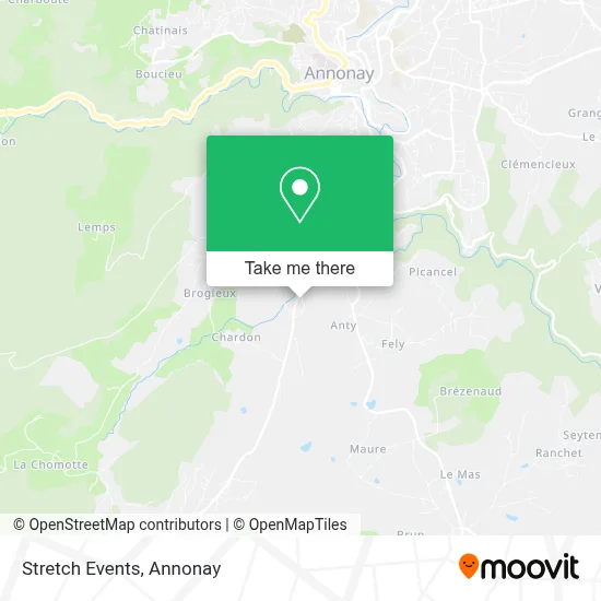 Stretch Events map