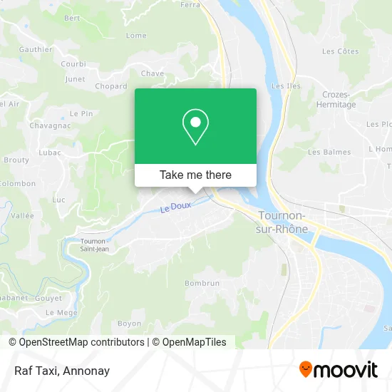 Raf Taxi map