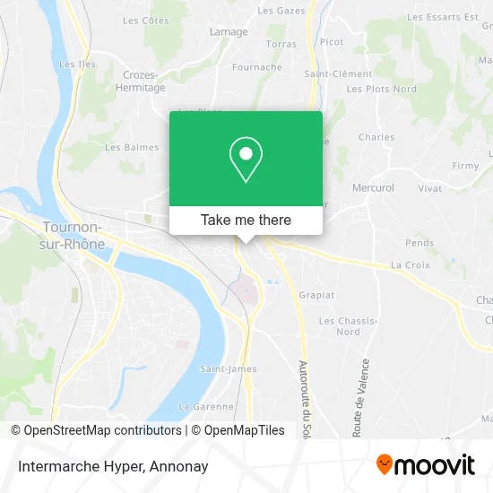 Intermarche Hyper map