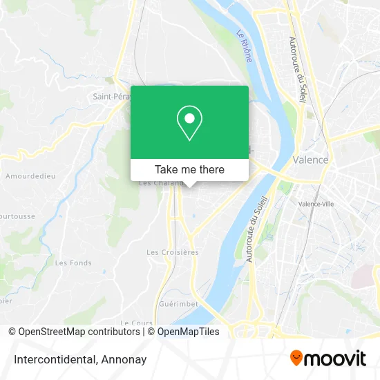 Intercontidental map