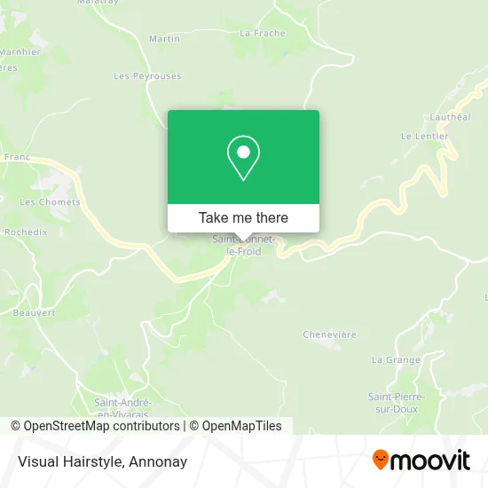 Visual Coiffure map