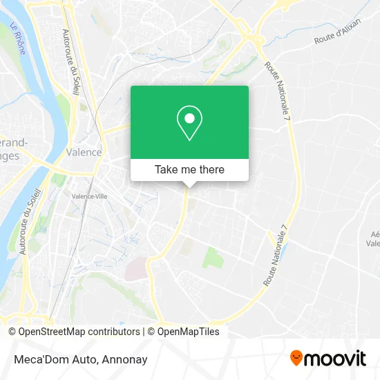 Meca'Dom Auto map
