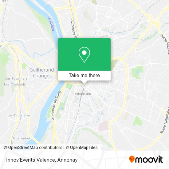 Innov'Events Valence map