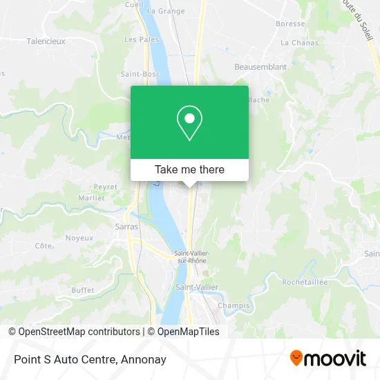 Point S Auto Centre map