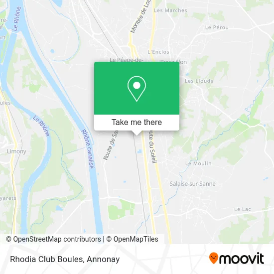 Rhodia Club Boules map