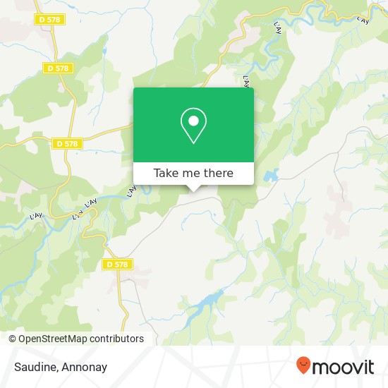 Saudine map