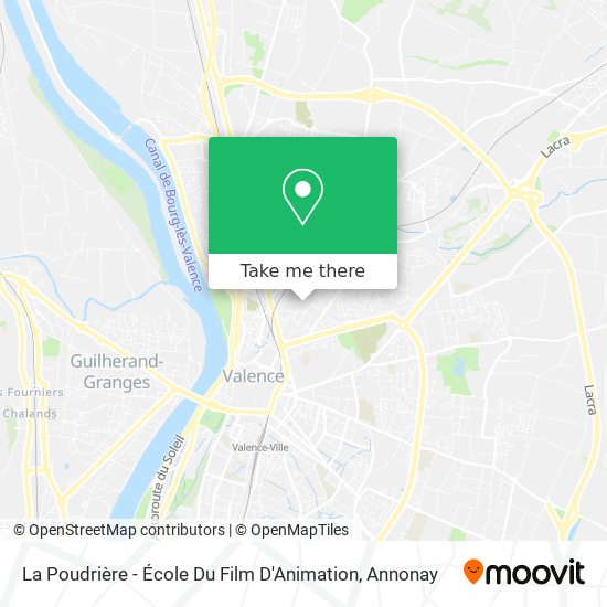 La Poudrière - École Du Film D'Animation map