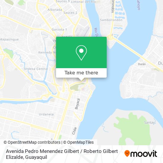 Avenida Pedro Menendez Gilbert / Roberto Gilbert Elizalde map