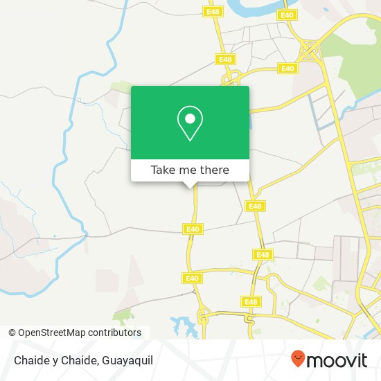 Chaide y Chaide map