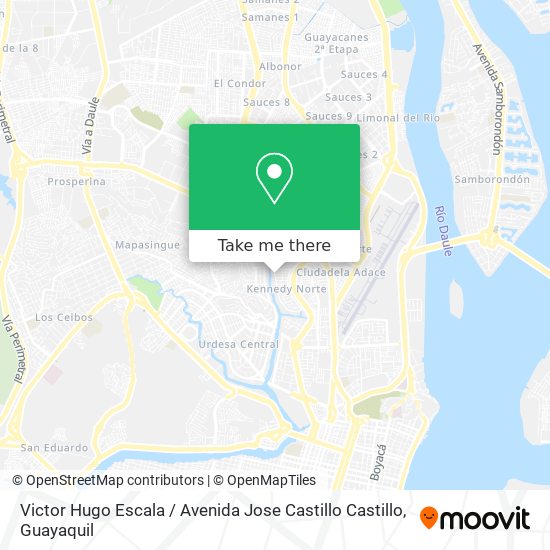 Victor Hugo Escala / Avenida Jose Castillo Castillo map