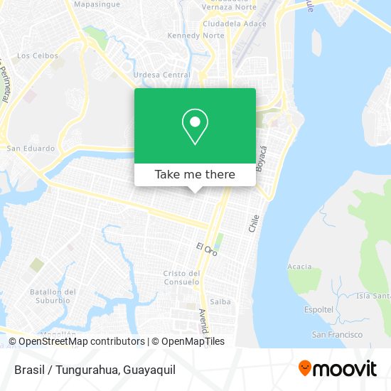 Brasil / Tungurahua map