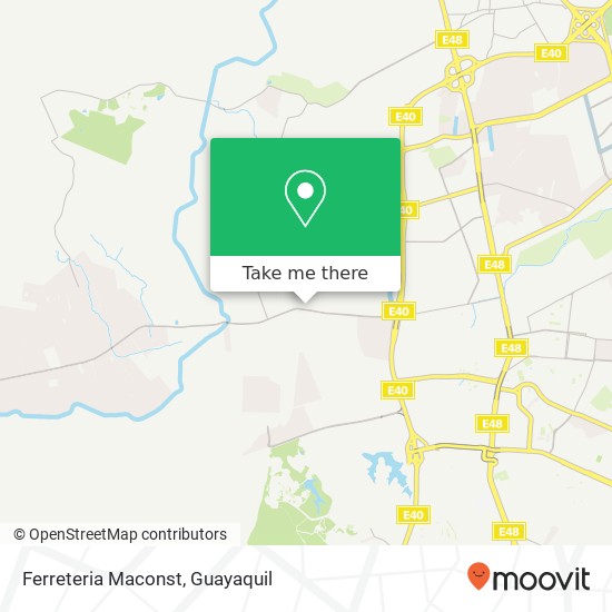 Ferreteria Maconst map
