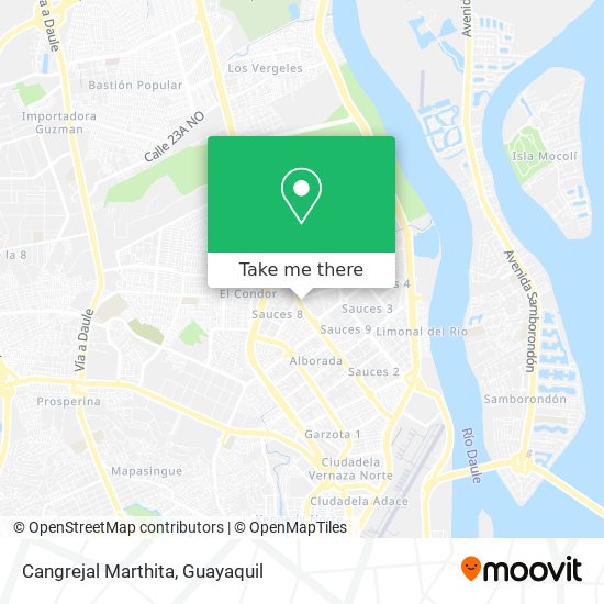 Cangrejal Marthita map