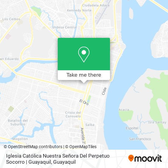 Mapa de Iglesia Católica Nuestra Señora Del Perpetuo Socorro | Guayaquil