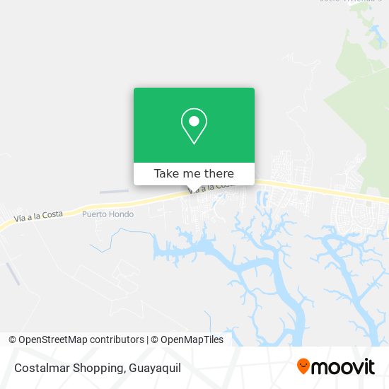 Costalmar Shopping map