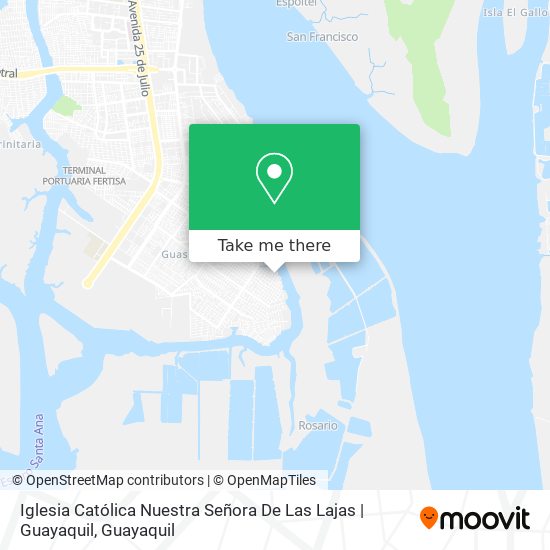 Iglesia Católica Nuestra Señora De Las Lajas | Guayaquil map