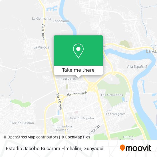 Mapa de Estadio Jacobo Bucaram Elmhalim