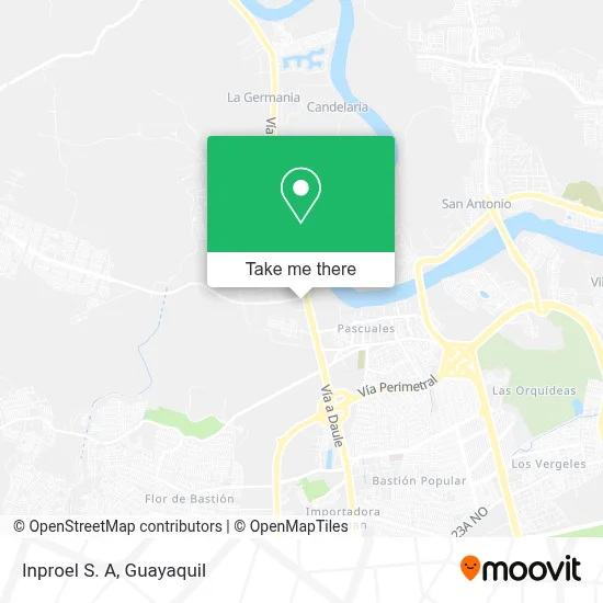 Inproel S. A map