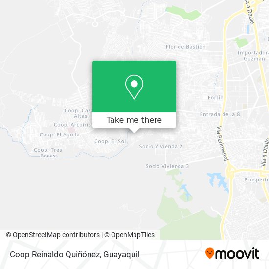 Mapa de Coop Reinaldo Quiñónez
