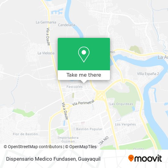 Dispensario Medico Fundasen map