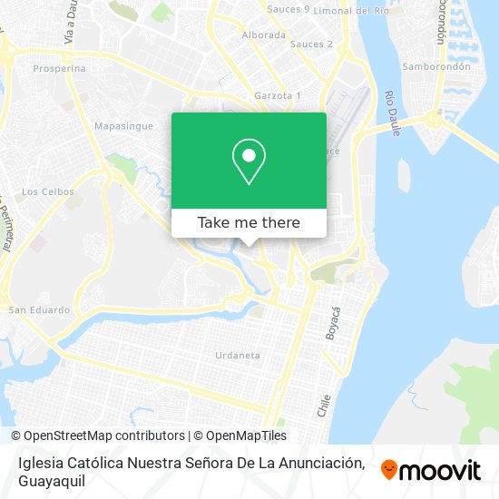 Iglesia Católica Nuestra Señora De La Anunciación map