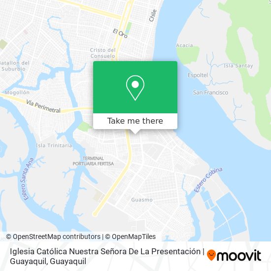 Iglesia Católica Nuestra Señora De La Presentación | Guayaquil map