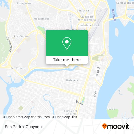 Mapa de San Pedro
