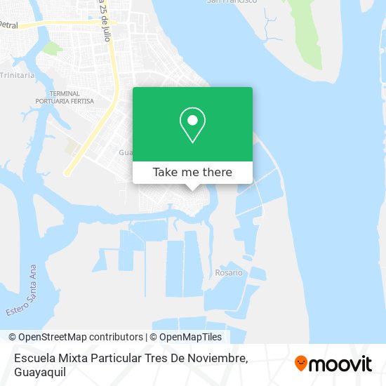 Escuela Mixta Particular Tres De Noviembre map