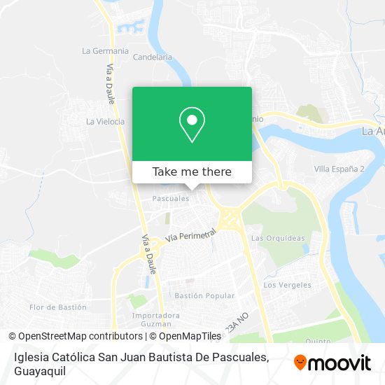 Iglesia Católica San Juan Bautista De Pascuales map