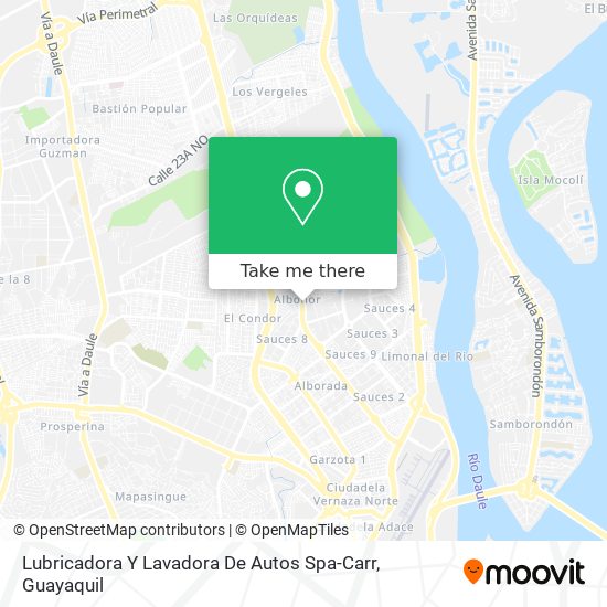 Lubricadora Y Lavadora De Autos Spa-Carr map
