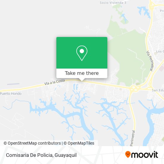 Comisaria De Policia map