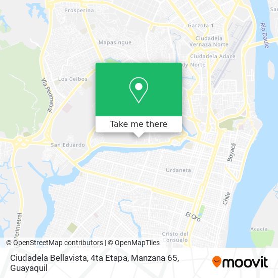 Ciudadela Bellavista, 4ta Etapa, Manzana 65 map