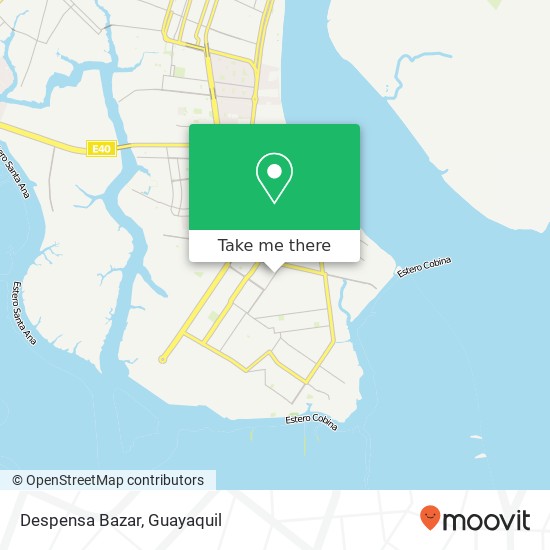 Despensa Bazar map