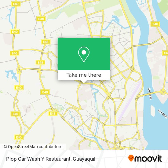 Plop Car Wash Y Restaurant map