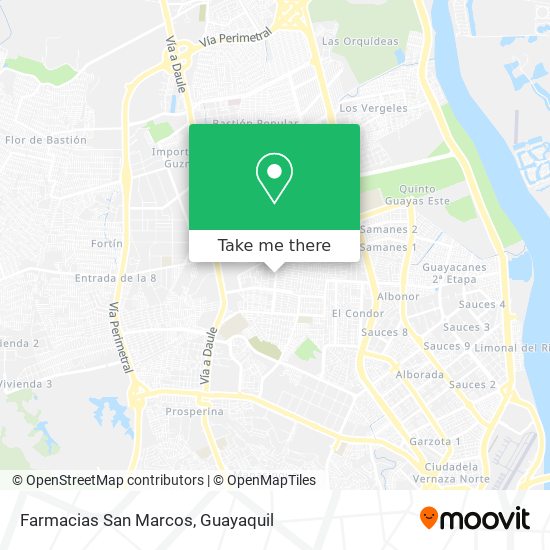 Farmacias San Marcos map