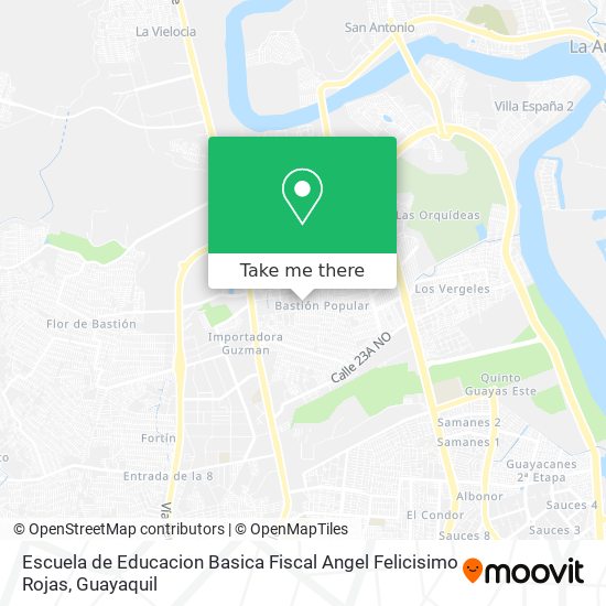 Escuela de Educacion Basica Fiscal Angel Felicisimo Rojas map
