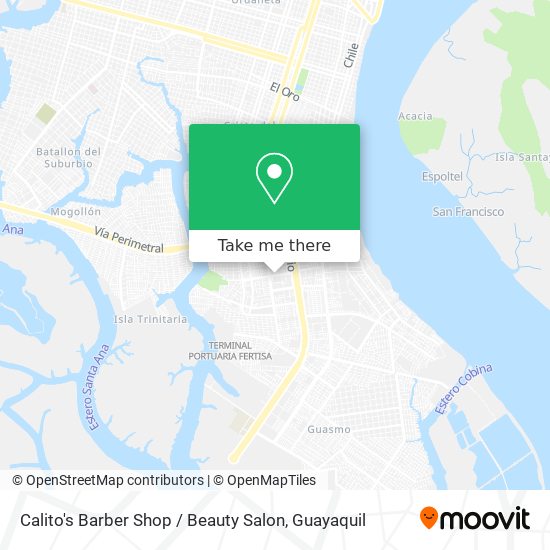 Calito's Barber Shop / Beauty Salon map