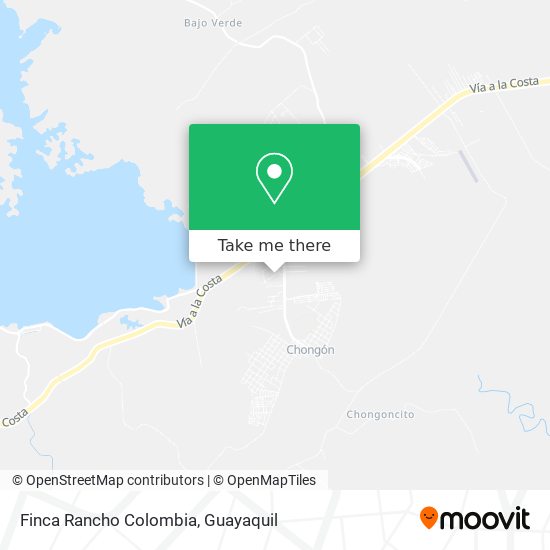 Finca Rancho Colombia map