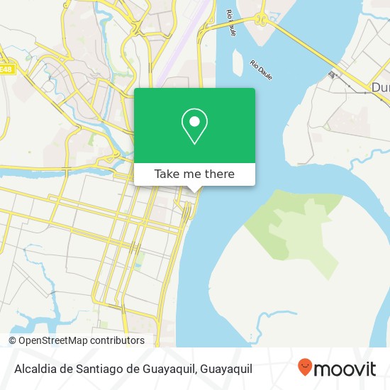 Alcaldia de Santiago de Guayaquil map