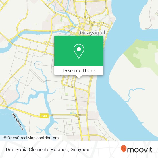 Dra. Sonia Clemente Polanco map