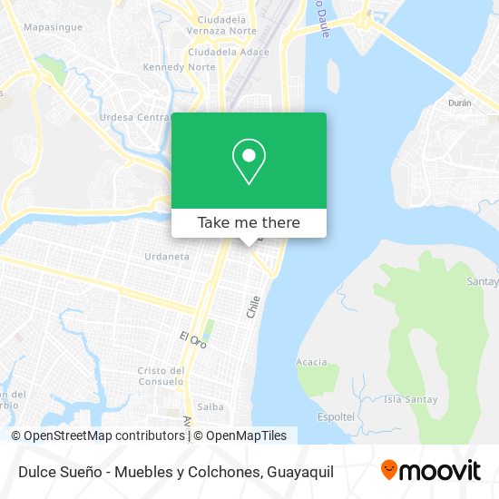 Dulce Sueño - Muebles y Colchones map