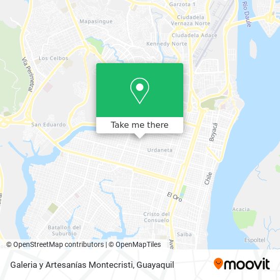 Galeria y Artesanías Montecristi map