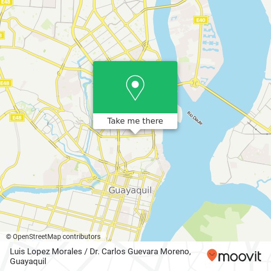 Luis Lopez Morales / Dr. Carlos Guevara Moreno map