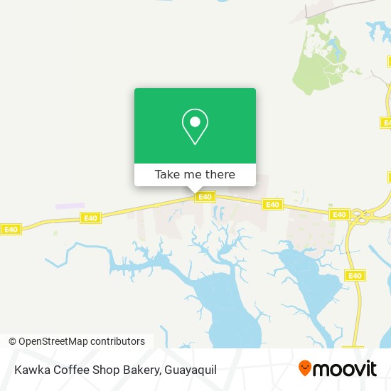 Kawka Coffee Shop Bakery map